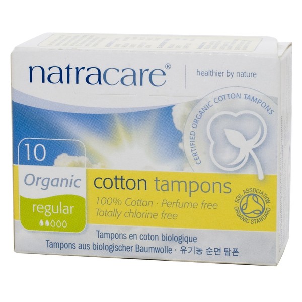 Natracare Regular Tampons - 4 Boxes (40 Total)