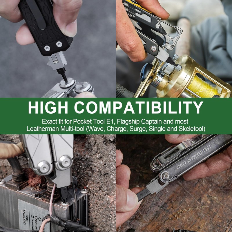 NexTool, Bit Kit, 10 Double-Ended Screwdriver Bit Set for Multi-Tools,