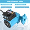 Carivia Hot Water Recirculating Pump,115V 168W Circulation Pump,3-Speed Control Water