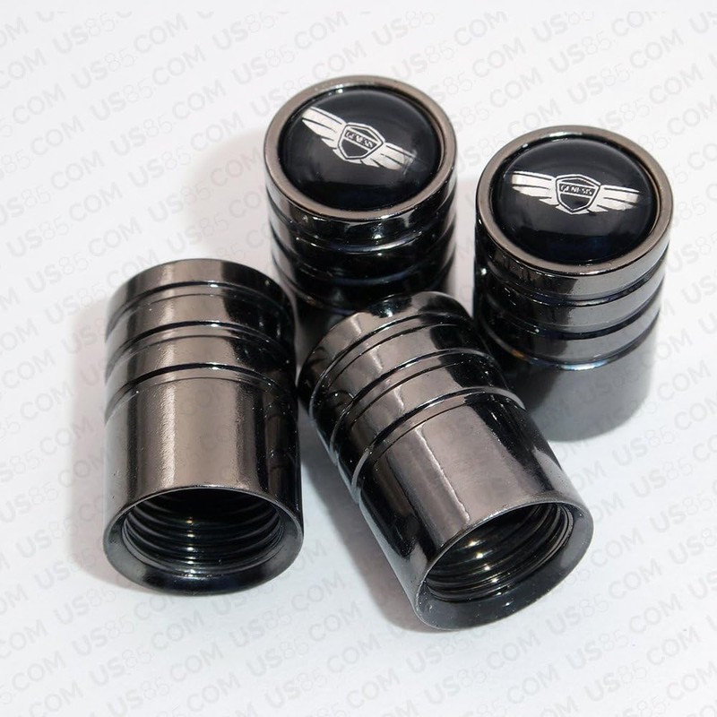 US85 Genesis Black Chrome Auto Car Wheel Tire Air Valve