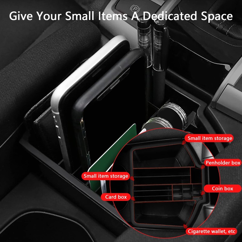 BoxCheer Central Console Storage Box for 10th Gen Honda Civic