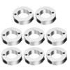 sourcing map 8 Pcs Double Split Shaft Collar, 25mm Bore