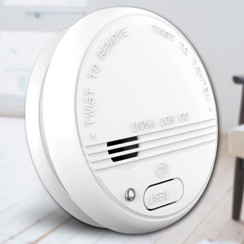 Smoke Detector 85 Decibel Self Test Low Battery Alarm Fire
