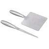 Food Scraper with Picking Stick Stainless Steel Dough Scraper Multipurpose
