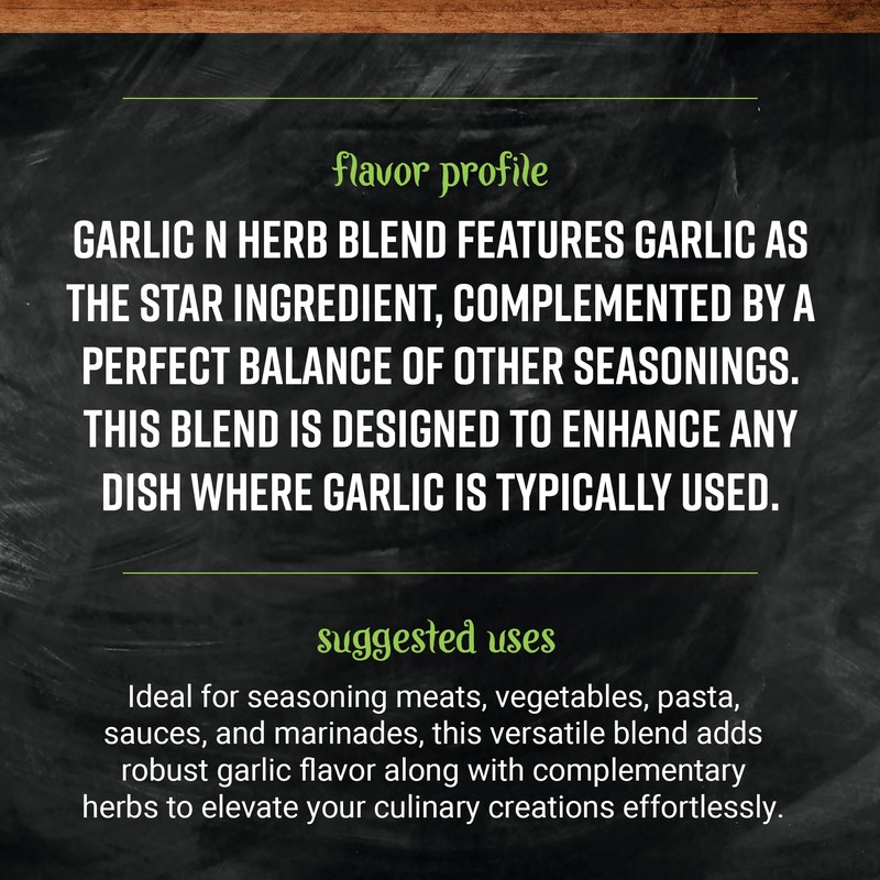 Frontier, Garlic N Herb, 1.94 Ounce