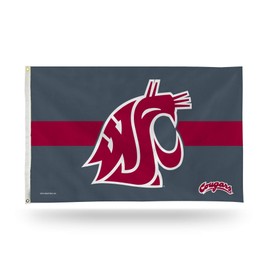 Rico Industries Bandera a rayas de Washington State Cougars – 3 x 5 pies
