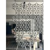OSHIYINN Hanging Room Divider-12Pcs 3D DIY Hexagram Felt Surface High