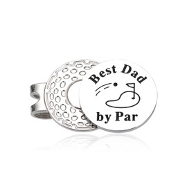 Dad Gifts for Christmas, Valentines Day Gifts for Dad Birthday Gifts for Dad Stepdad Best Dad Gifts from Daughter Son Wife First Fathers Day for New Dad to Be Gifts Golf Ball Hat Clip