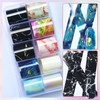 LoveOurHome 30 Sheet Flower Tranfer Nail Foils Sticker Decorations, Holographic
