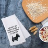 Generic Scottish Terrier Kitchen Towel - Waffle, 80/20 Polyester/Polyamide Blend,