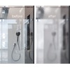 VViViD Dry-Apply Frosted Window Film with Air-Release, Privacy Vinyl (36”