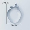 LILIAO Strawberry Cookie Cutter - 2.6 x 3.5 inches -