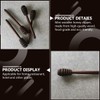 FUNOMOCYA Reusable Honey Wand Spoons Honey Stirrer Stick for Honey