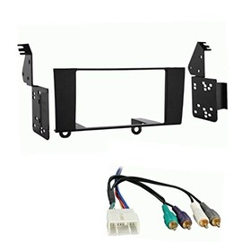 Generic Black ABS Double Din Radio Installation Kit for 1995-2000 Lexus LS400 (Premium System, No Navigation)