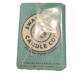 Swan Creek Candle Co. Pistachio Butter Cookie Hanging Car Air Freshener 04148 Pack of 3, Green
