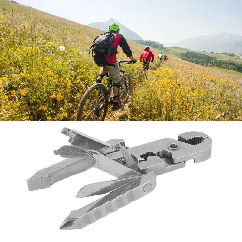 15 in 1 Multi Tool Stainless Steel Multifunction EDC Folding