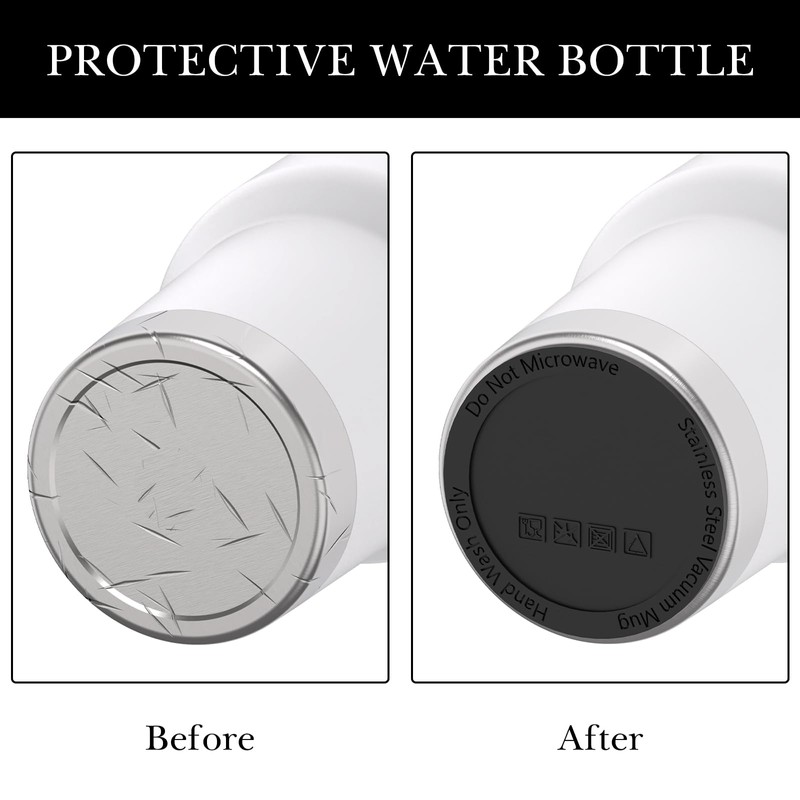 Linkidea 6 Pack Water Bottle Bottom Pad Compatible with YETI
