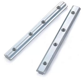 TOCHUN 5pcs 3.9 Inch Straight Line Connector, 100mm Joint Bracket with Screws for 2020 2040 2060 Series T Slot 6mm Aluminum Extrusion Profile