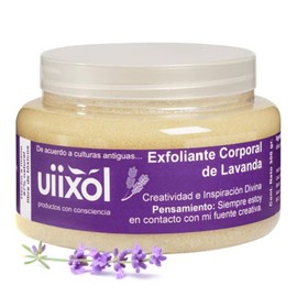 Exfoliante Corporal de Lavanda para Relajación  Azúcar Morena, Suaviza y Nutre la Piel  Aromaterapia para Creatividad  Fórmula Vegana, Libre de...    