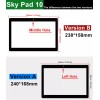 For Sky Devices 10.1" Digitizer Touch Screen Glass Panel For