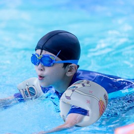 Arm Ring for Kids, Adults, Float, Inflatable Float, Swimming Supplies, Arm Float, Swimming Aid Item, Swimming Training, Easy to Use, Strong Buoyancy, Lightweight, Sea, Summer, Colorful Pool, for Kids