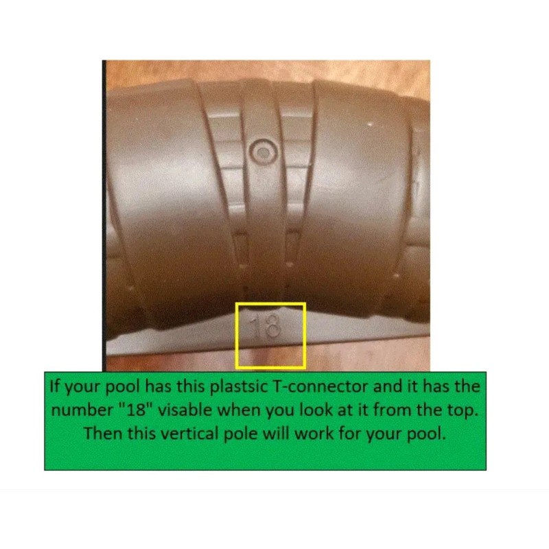 Bestway and Coleman 1 NEW Brown **Small OD** Vertical Pole