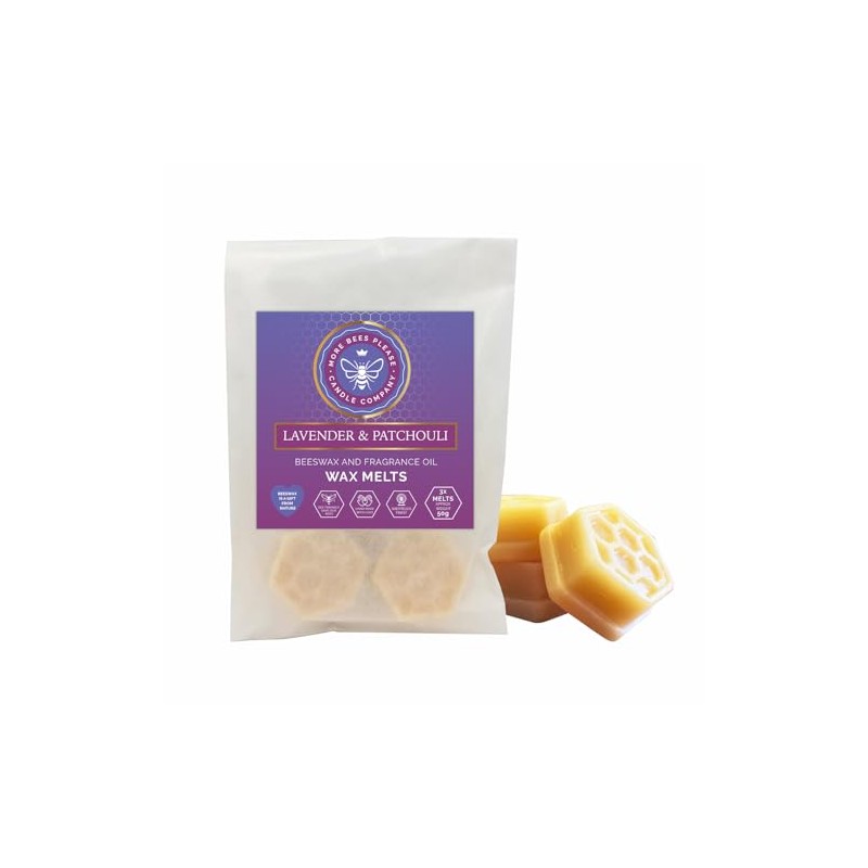 More Bees Please - Lavender & Patchouli Melts, 60g -