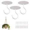 Ceiling Hooks for Hanging Plants, Heavy‑Duty Metal Ceiling Hooks