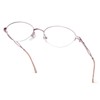 [Soarea] 老眼鏡 おしゃれ レディース ブルーライトカット老眼鏡 シニア グラス細いフレーム 眼鏡（度数+1.5，ピンク ）