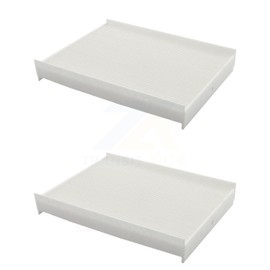 PUR Cabin Air Filter (2 Pack) Replacement For Ford F-150 F-250 Super Duty F-350 Expedition Lincoln Navigator F-450 Lightning E-450 F-550 K54-100099