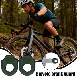 Genérico Protector De Biela para Bicicleta,Funda Elástica Anticolisión - Protector De Manivela para Bicicleta para Montaña Carretera Ciudad Ciclismo Al Aire Libre Ciclismo En Senderos
