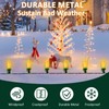 12 Inch Metal Christmas Light Stakes 60 Pack Christmas Yard