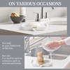 ANTIS'S HOME Ceramic Soap Dish with Drainage, Self-Draining Soap Holder