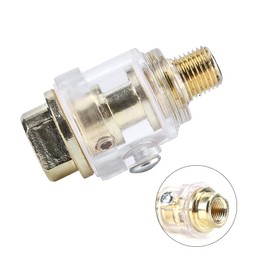 Air Tool Oiler, Pneumatic, inline tool oiler Oiler Automatic Oiler Mini In Line Oiler Lubricator for Pneumatic Tool Air Compressor Pipe