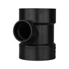 CHARLOTTE PIPE 4X4X2 DWV SANITARY TEE REDUCING HUBXHUB DWV (DRAIN,