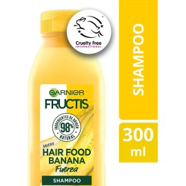 🍌💪 Garnier Fructis Hair Food Banana | Shampoo Fortificante para Pelo Débil, 300 ml 🌿✨