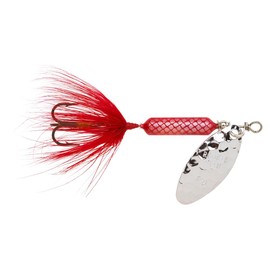 Yakima Bait Wordens Original Rooster Tail Spinner Lure, Hammered Black, 1/4-Ounce