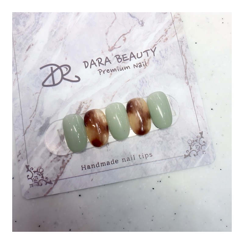 Next day delivery⭐Autumn marble nails⭐ / 다음날 발송⭐가을 마블네일⭐