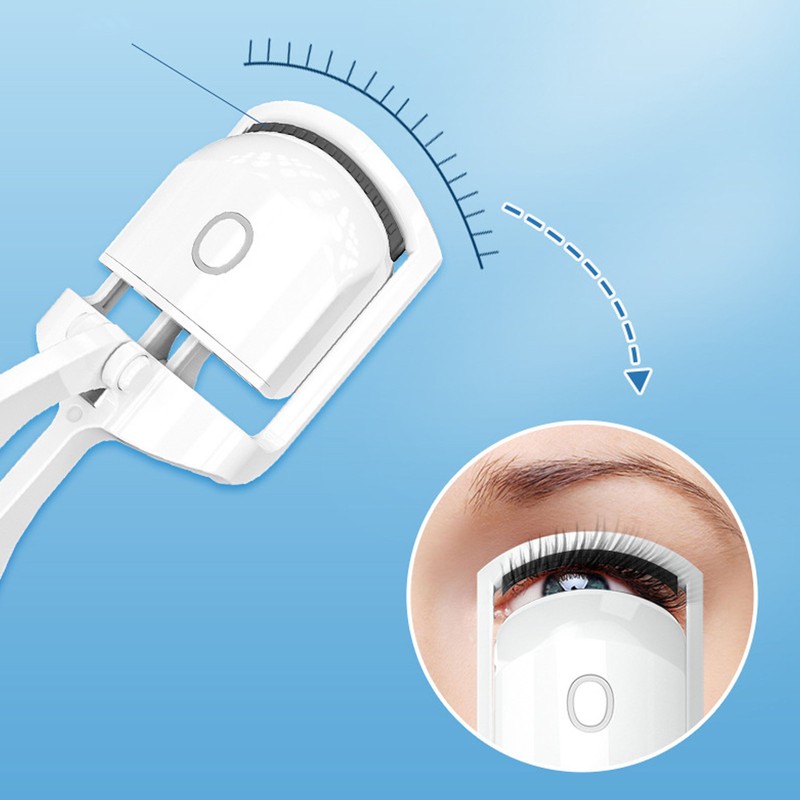 Heated Eyelash Curler 2 Modes 10s Pre Heating Long Lasting
