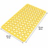 Non-Slip Shower Mat for Bathtubs and Bathrooms – 43 x