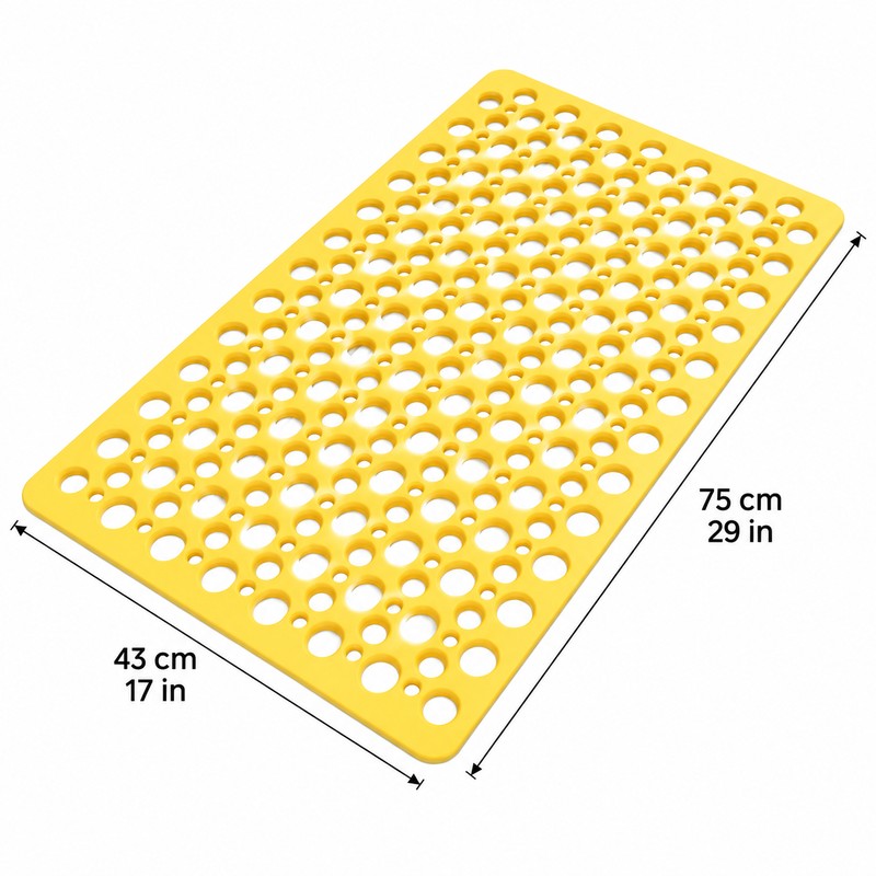 Non-Slip Shower Mat for Bathtubs and Bathrooms – 43 x