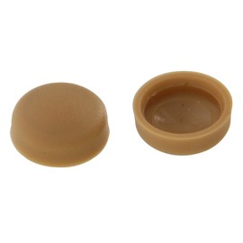 The Hillman Group 59252 Number-8-10 Tan Nylon Screw Cover, 25-Pack