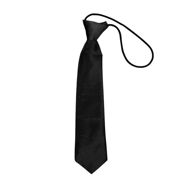 Lotsdonxia Children's Pre-Tied Necktie for Boys, Featuring an Elastic Neck