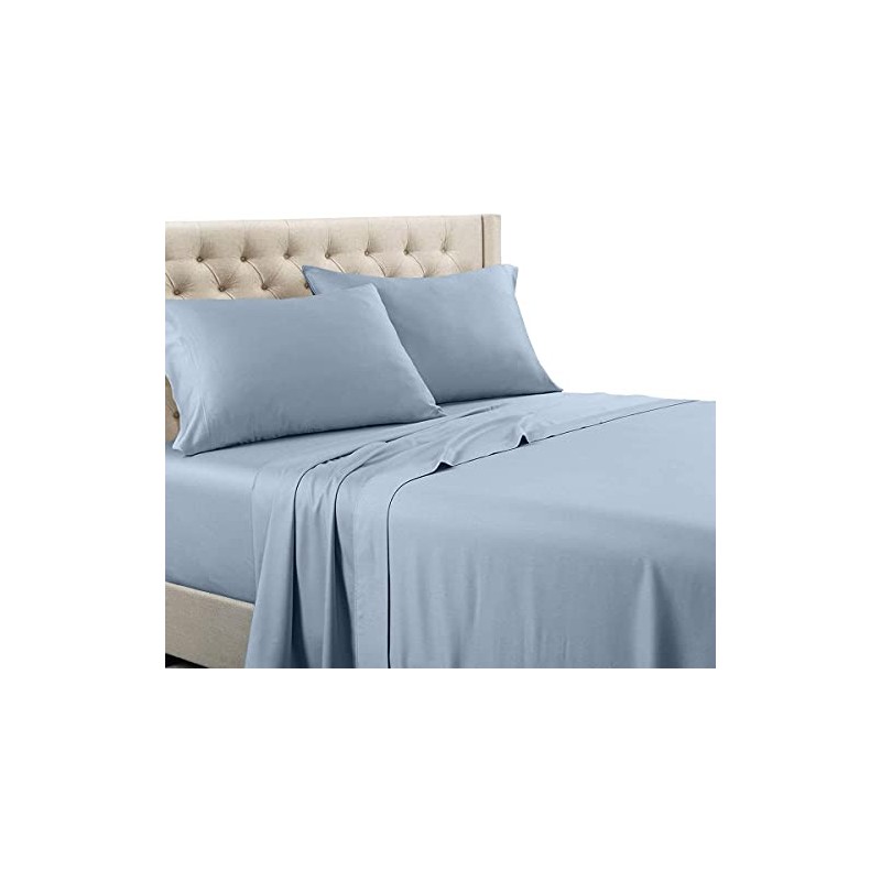 Royal Tradition Solid 600 Thread Count, 100-Percent Cotton Split King
