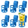 6pcs Poolside Cup Holder, Swimming Pool Cup Holder Plastic Above