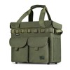 OneTigris Camping Storage Bag with Lid, 25L Collapsible Tactical Tote