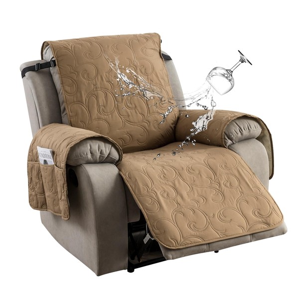 100% Waterproof Recliner Chair Cover, Recliner Chair Covers for Reclining