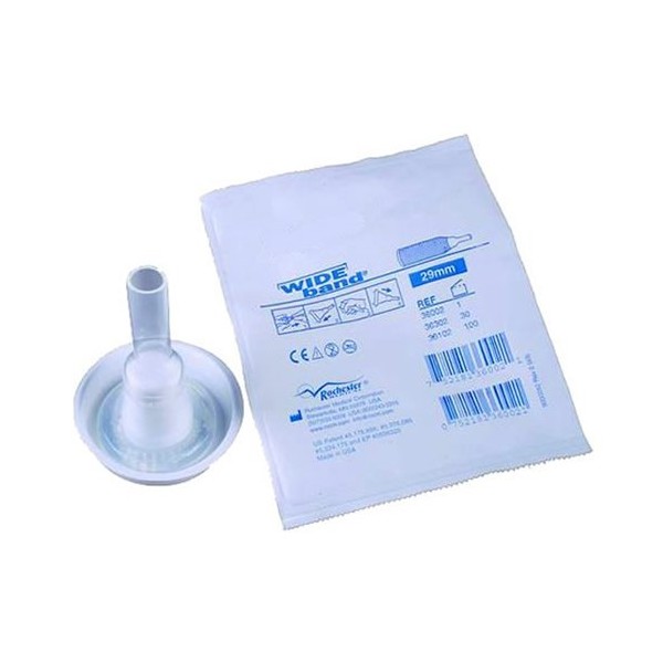 30 Pack Condom External Catheters 29mm, Medium, Rochester Wideband, # 36302