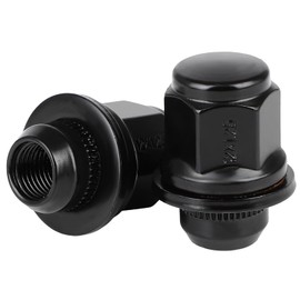 cciyu M12x1.25 Wheel Lug Nuts 20pcs Black Lug Nuts 1.5"(38mm) Tall for 1998-2023 for Nissan Frontier| 2009-2022 for Nissan NP300|2016-2020 for Nissan NP300 Frontier|| 2014-2022 for Nissan NV350 Urvan