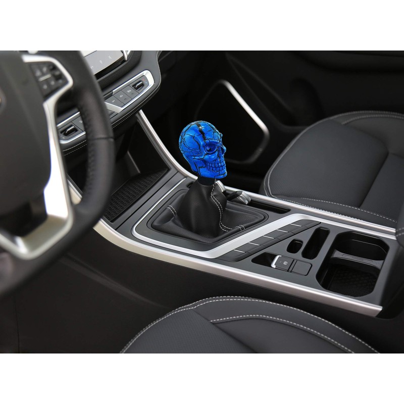 Abfer Car Gear Shifter Knob Skull Car Accessories Stick Shift